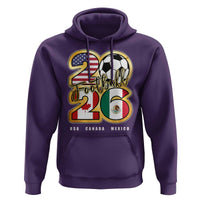 Soccer Football Lover Hoodie USA Canada Mexico Pride 2026