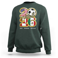 Soccer Football Lover Sweatshirt USA Canada Mexico Pride 2026