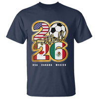Soccer Football Lover T Shirt USA Canada Mexico Pride 2026