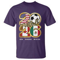 Soccer Football Lover T Shirt USA Canada Mexico Pride 2026