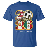Soccer Football Lover T Shirt USA Canada Mexico Pride 2026