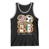 Soccer Football Lover Tank Top USA Canada Mexico Pride 2026