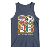 Soccer Football Lover Tank Top USA Canada Mexico Pride 2026
