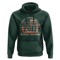 13th Birthday 2026 Hoodie Vintage 2013 Official Teenager 13 Years Of Being Awesome - Wonder Print Shop