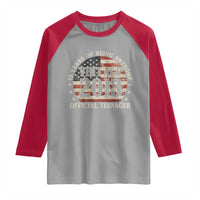 13th Birthday 2026 Raglan Shirt Vintage 2013 Official Teenager 13 Years Of Being Awesome - Wonder Print Shop