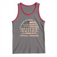 13th Birthday 2026 Tank Top Vintage 2013 Official Teenager 13 Years Of Being Awesome - Wonder Print Shop