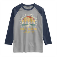 Retirement 2026 Raglan Shirt The Legend Has Retired 2026 Not My Problem Anymore - Wonder Print Shop