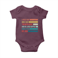 Funny Retired 2026 Baby Onesie A Wise Man Once Said I Am Outta Here Retirement Gifts - Wonder Print Shop