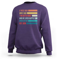 Funny Retired 2026 Sweatshirt A Wise Man Once Said I Am Outta Here Retirement Gifts - Wonder Print Shop