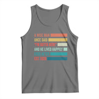 Funny Retired 2026 Tank Top A Wise Man Once Said I Am Outta Here Retirement Gifts - Wonder Print Shop