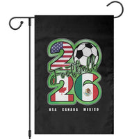 Soccer Football Lover Garden Flag USA Canada Mexico Pride 26