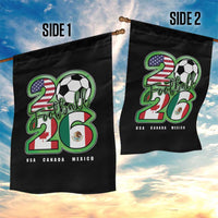Soccer Football Lover Garden Flag USA Canada Mexico Pride 26