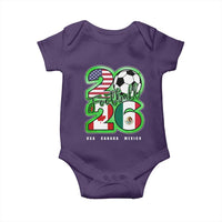 Soccer Football Lover Baby Onesie USA Canada Mexico Pride 26