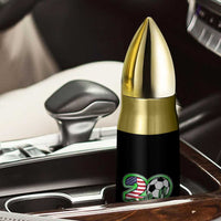 Soccer Football Lover Bullet Tumbler USA Canada Mexico Pride 26