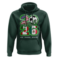 Soccer Football Lover Hoodie USA Canada Mexico Pride 26