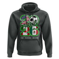 Soccer Football Lover Hoodie USA Canada Mexico Pride 26