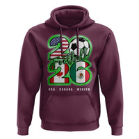 Soccer Football Lover Hoodie USA Canada Mexico Pride 26