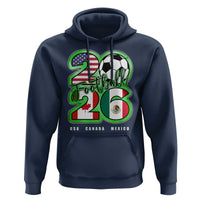 Soccer Football Lover Hoodie USA Canada Mexico Pride 26