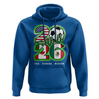 Soccer Football Lover Hoodie USA Canada Mexico Pride 26