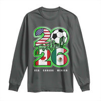 Soccer Football Lover Long Sleeve Shirt USA Canada Mexico Pride 26