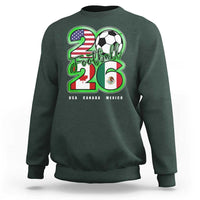 Soccer Football Lover Sweatshirt USA Canada Mexico Pride 26