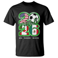 Soccer Football Lover T Shirt USA Canada Mexico Pride 26