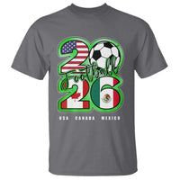 Soccer Football Lover T Shirt USA Canada Mexico Pride 26