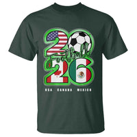 Soccer Football Lover T Shirt USA Canada Mexico Pride 26