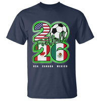 Soccer Football Lover T Shirt USA Canada Mexico Pride 26