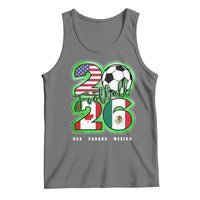Soccer Football Lover Tank Top USA Canada Mexico Pride 26
