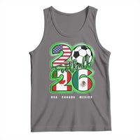 Soccer Football Lover Tank Top USA Canada Mexico Pride 26