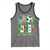 Soccer Football Lover Tank Top USA Canada Mexico Pride 26