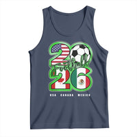 Soccer Football Lover Tank Top USA Canada Mexico Pride 26