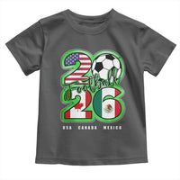 Soccer Football Lover Toddler T Shirt USA Canada Mexico Pride 26