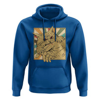 Funny Cat Bite Horror Anime Crazy Kitten Japanese Hoodie - Wonder Print Shop