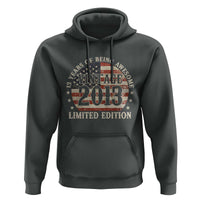 13th Birthday 2026 Hoodie Vintage 2013 Limited Edition 13 Years Of Being Awesome - Wonder Print Shop