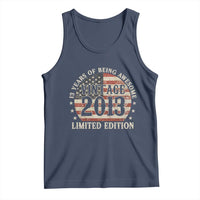 13th Birthday 2026 Tank Top Vintage 2013 Limited Edition 13 Years Of Being Awesome - Wonder Print Shop