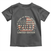 13th Birthday 2026 Toddler T Shirt Vintage 2013 Limited Edition 13 Years Of Being Awesome - Wonder Print Shop