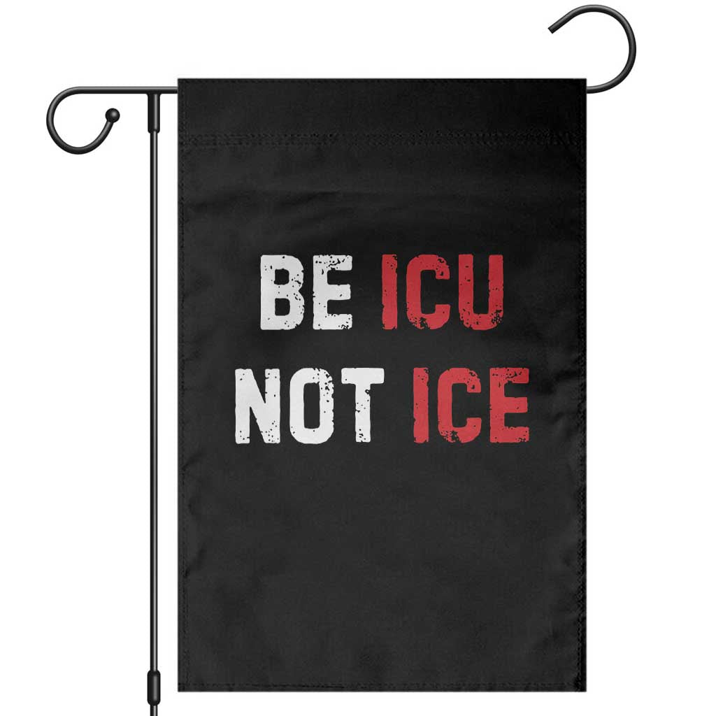 Be ICU Not ICE Garden Flag Alex Pretti Memorial Tribute Minneapolis 2026