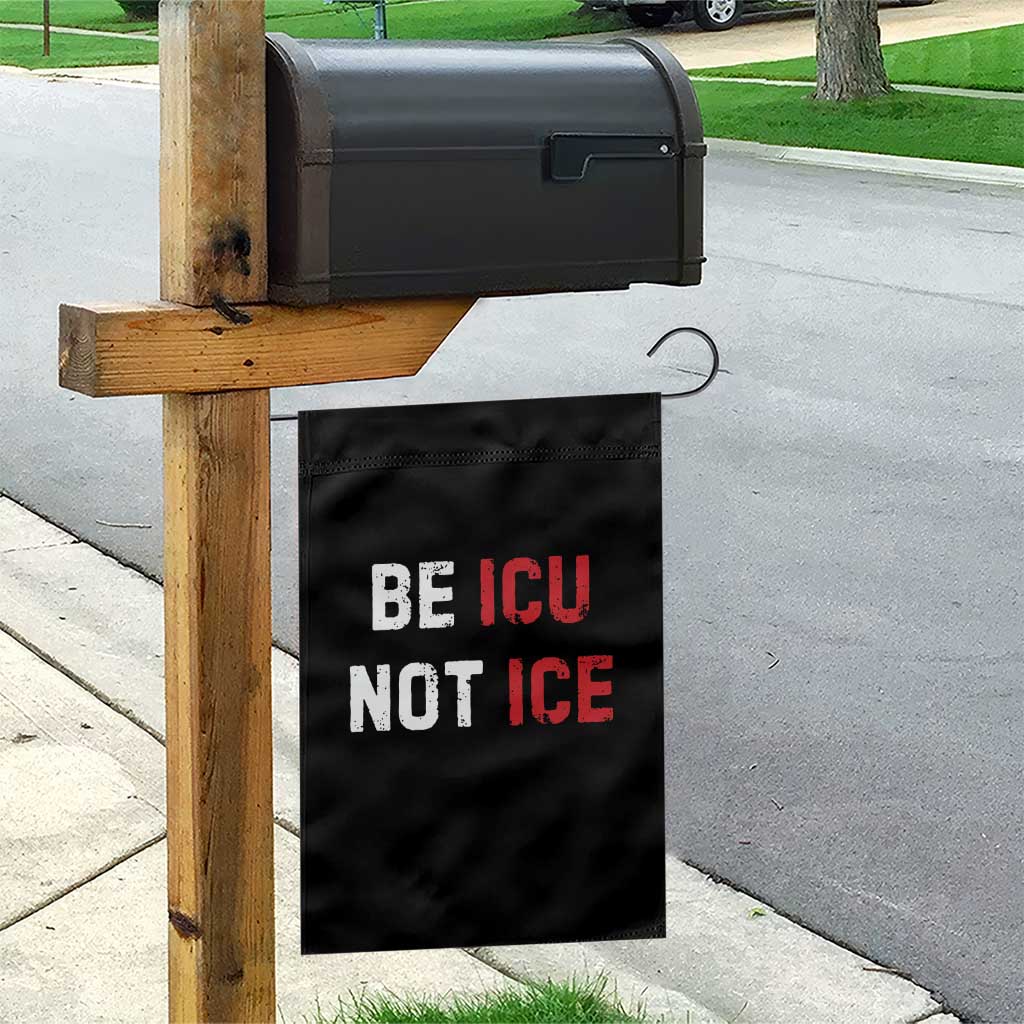 Be ICU Not ICE Garden Flag Alex Pretti Memorial Tribute Minneapolis 2026