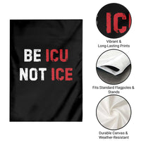 Be ICU Not ICE Garden Flag Alex Pretti Memorial Tribute Minneapolis 2026