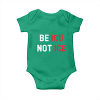 Be ICU Not ICE Baby Onesie Alex Pretti Memorial Tribute Minneapolis 2026