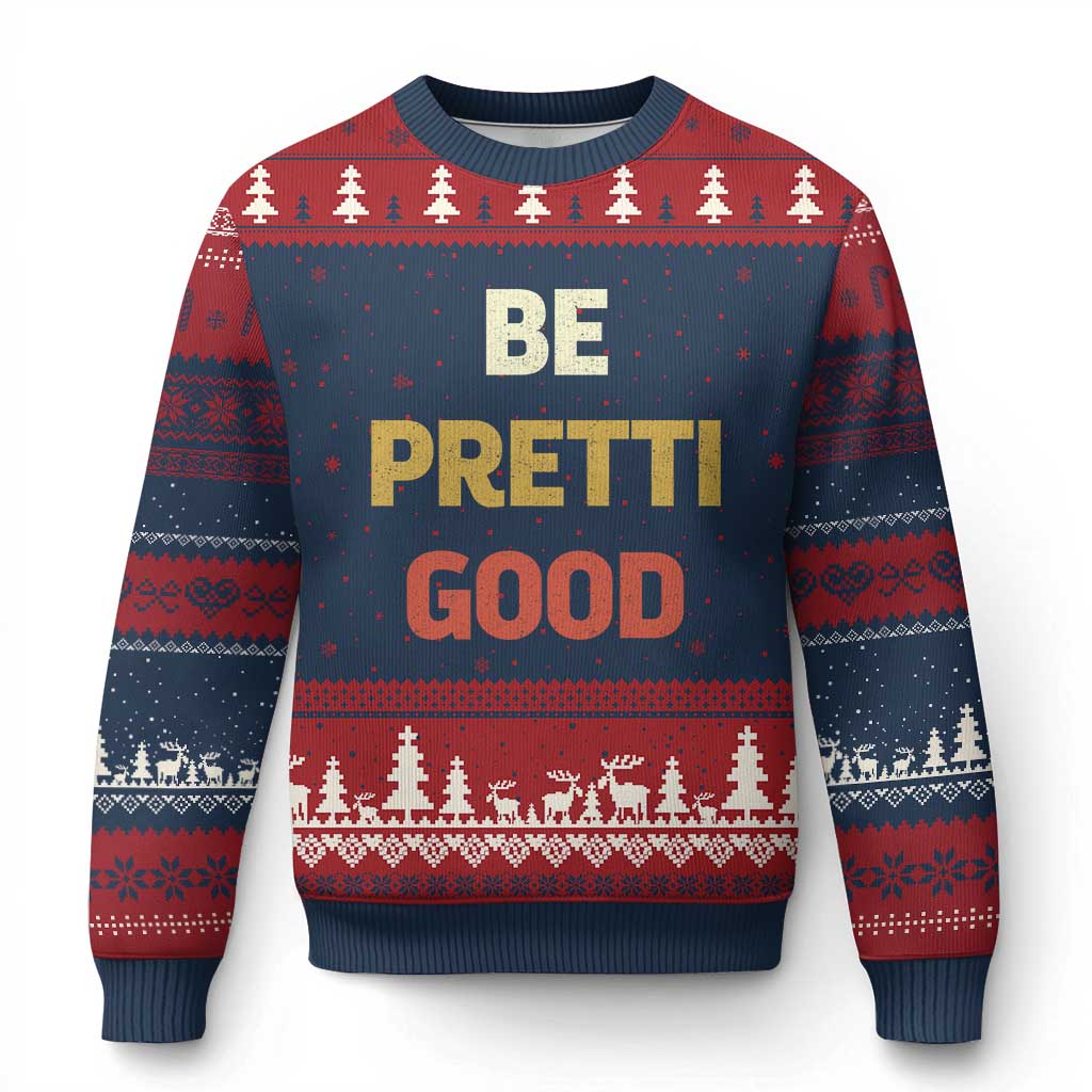 Be Pretti Good Ugly Christmas Sweater Minneapolis 2026 Memorial Tribute