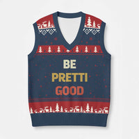 Be Pretti Good V-Neck Knit Sweater Vest Minneapolis 2026 Memorial Tribute
