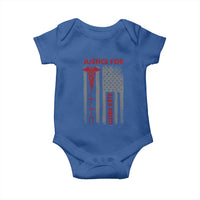 Justice For Alex Pretti Baby Onesie Minneapolis Tribute 2026 ICU Nurse American Flag