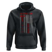 Justice For Alex Pretti Hoodie Minneapolis Tribute 2026 ICU Nurse American Flag