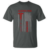 Justice For Alex Pretti T Shirt Minneapolis Tribute 2026 ICU Nurse American Flag