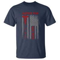 Justice For Alex Pretti T Shirt Minneapolis Tribute 2026 ICU Nurse American Flag
