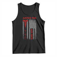Justice For Alex Pretti Tank Top Minneapolis Tribute 2026 ICU Nurse American Flag