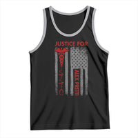Justice For Alex Pretti Tank Top Minneapolis Tribute 2026 ICU Nurse American Flag